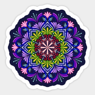 Floral Mandala Sticker